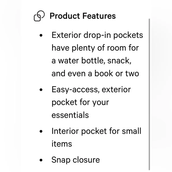 lululemon athletica daily multi pocket canvas true navy/natural Tote Bag - Picture 6 of 6